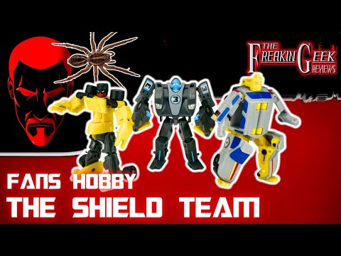 LEFT SOCK! Fans Hobby THE SHIELD TEAM (Armada Skyboom Shield): EmGo's Transformers Reviews N' Stuff