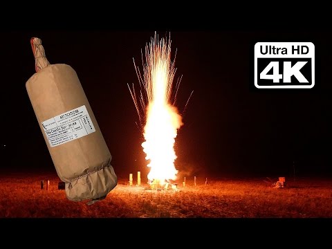 Italian Shell ★ 125mm Scala 8 - VIOLA - ★ / PIROTECNICA CATAPANO [4K]