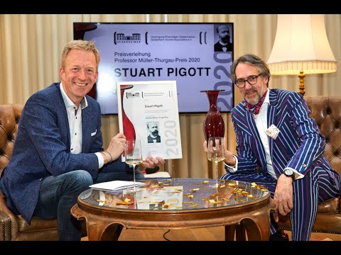 Preisverleihung des Geisenheimer Professor Müller-Thurgau-Preises 2020 an Stuart Pigott