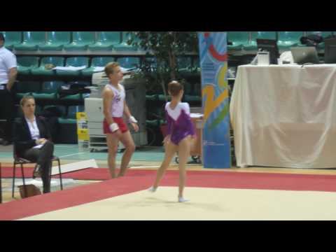 Alison Faure (2004) Sol - Championnat de France Espoir 2016