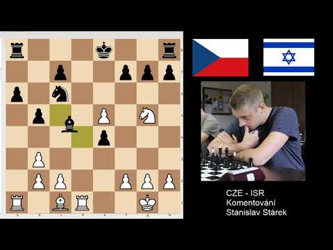 Mládežnický zápas ČR - Izrael, 1. den - 2. kolo