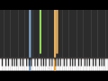 Synthesia - Just Be Friends -piano ver- 