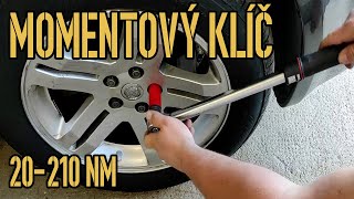 1/2&quot; momentový klíč QUATROS – 20-210 Nm