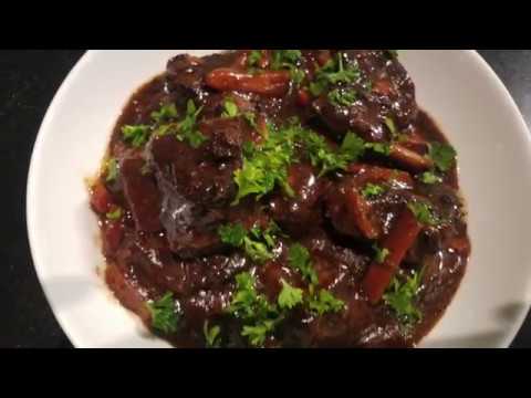 Braised Short Ribs In a Burgundy Wine Reduction