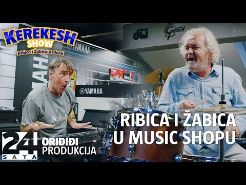 Ribica i Žabica u music shopu | KEREKESH SHOW