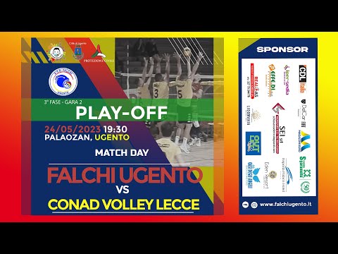 FALCHI Ugento Vs. CONAD VOLLEY Lecce - Gara 2 quarti di finale PLAY-OFF campionato nazionale Serie C