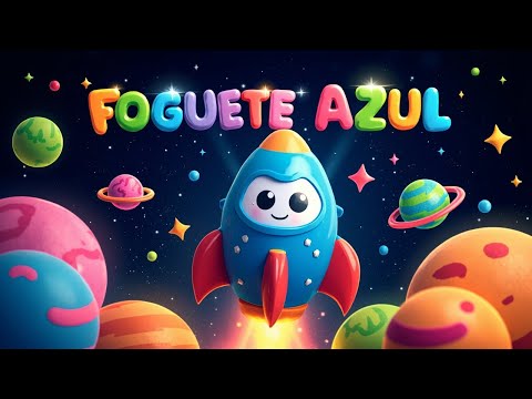 🚀 Foguete Azul – Música Infantil Divertida para Cantar e Brincar