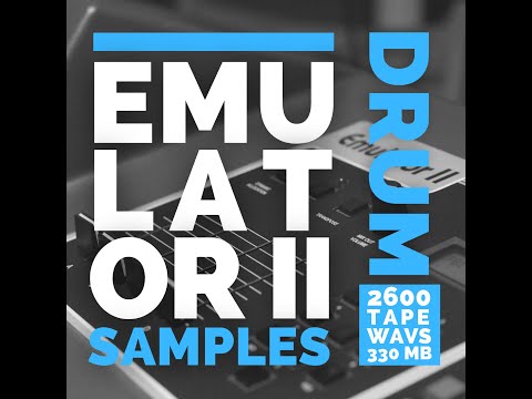 TailOut Tape Samples "Emulator II" (2600Drums+6000Keys, 1.1GB)