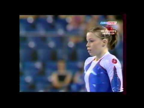 Marine DEBAUVE (FRA) floor - 2005 Europeans Debrecen AA