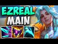 EZREAL MAIN CARRIES A CHALLENGER GAME! | CHALLENGER EZREAL ADC GAMEPLAY | Patch 14.2 S14