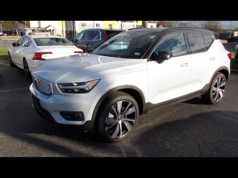 *SOLD* 2021 Volvo XC40 Recharge P8 AWD  Pure Electric Walkaround, Start up, Tour and Overview