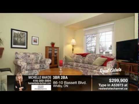 86-10 Bassett Road, Whitby Condo Townhouse for Sale