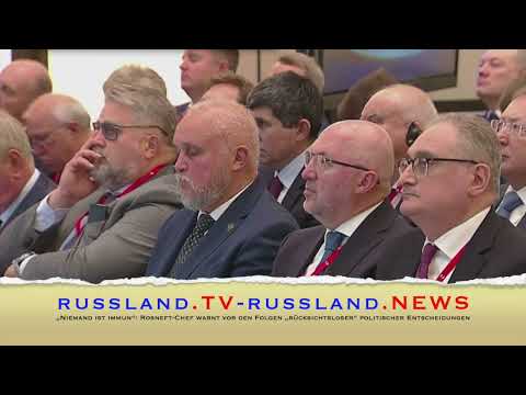 „Niemand ist immun“: Rosneft Chef warnt vor den Folgen „rücksichtsloser“ politischer Entscheidungen