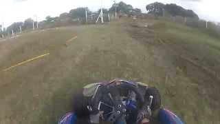 preview picture of video 'Camara a bordo karting Yamaha YZ'