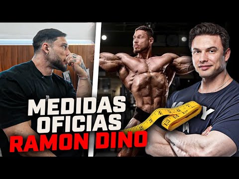 MUZY REVELA MEDIDAS DO RAMON DINO PRÉ OLYMPIA (4 SEMANAS)