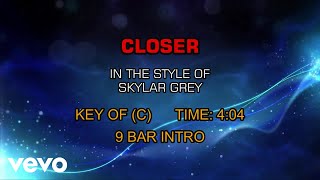 Skylar Grey - Closer (Karaoke)