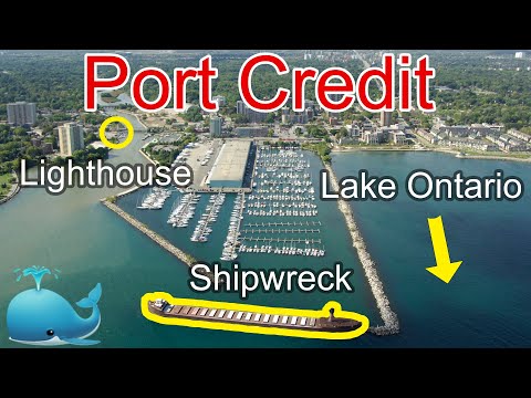 Walking around Port Credit Mississauga, Canada.