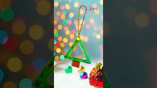DIY Christmas Tree Ornament 🎄 | Easy craft to do at home #diy #craft #craftyfun #kids