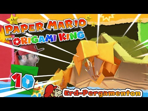 PAPER MARIO: THE ORIGAMI KING 📃 #10: Erd-Pergamenton Battle