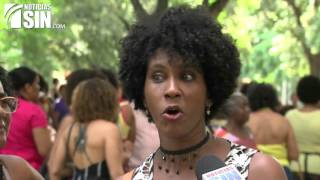 Decenas de mujeres celebran su pelo afro y negritud en la Plaza de la Cultura