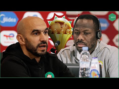 Conférence de Presse d'après-match Sénégal vs Maroc