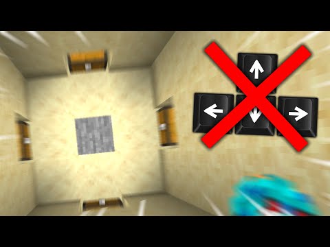 Minecraft, ale NEMŮŽU SE HÝBAT... (velmi těžké)