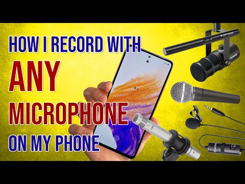 Record With Any External Microphone to Your Smartphone
