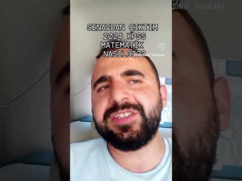 2024 Kpss Matematik Soruları İLK YORUMUM... DETAYLISI GELECEK..