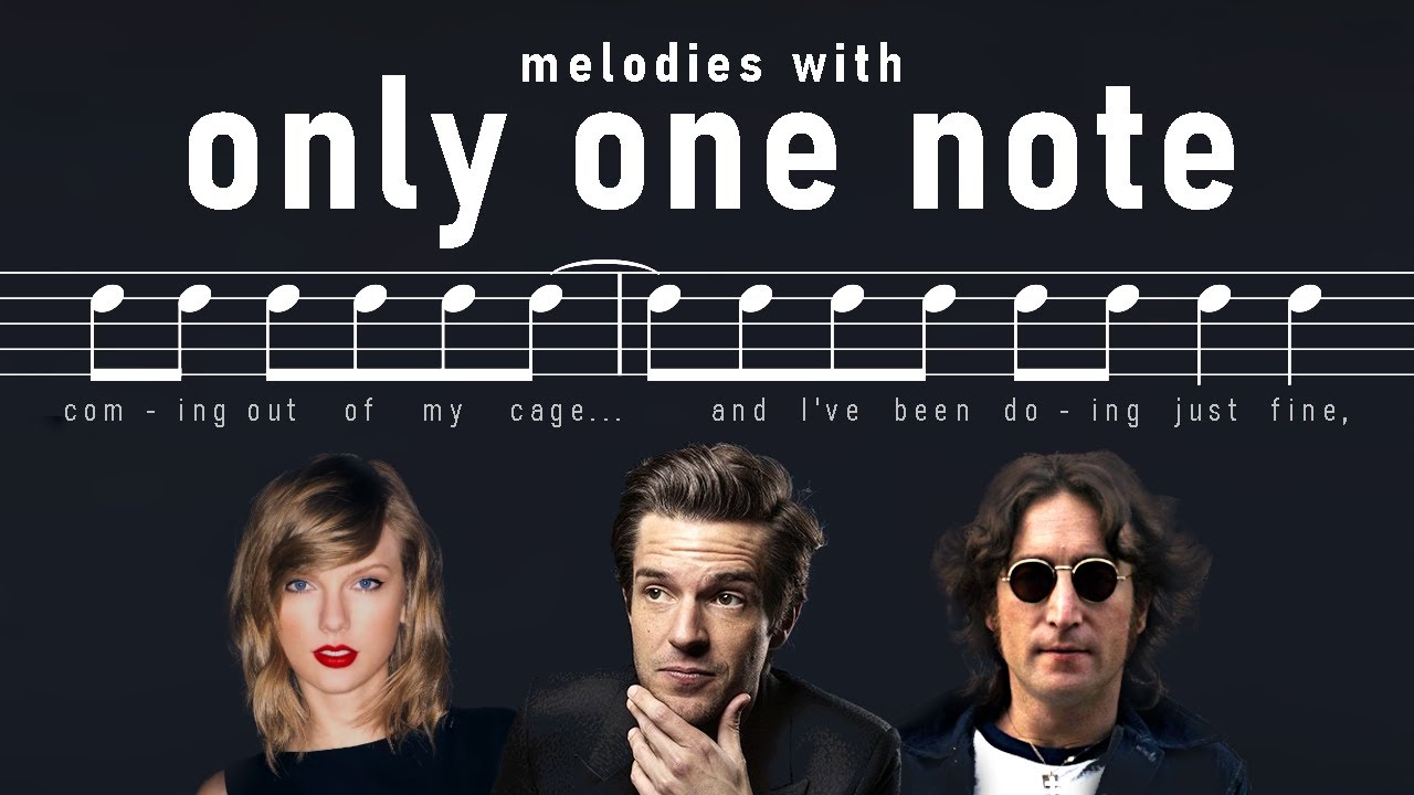 Songs with One Note Melodies