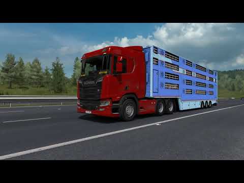 ETS2 Scania R520 Dumfries - Hawes