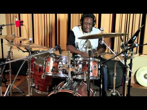 Will Calhoun Recording at UMPC Studios, Hackensack, NJ