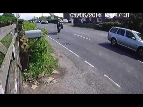 Sunday morning motor cyclist