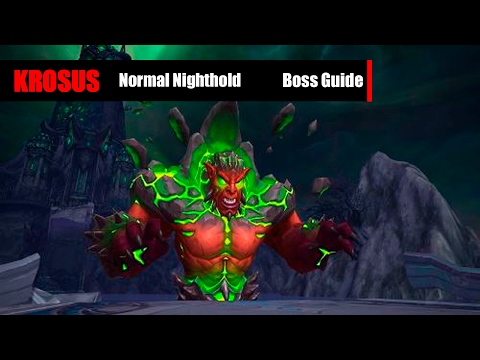 WoW Nighthold Normal Boss Guide - Krosus
