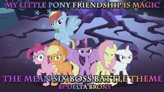 Cover art for The Mean Six Boss Battle Theme