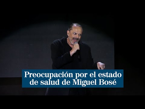 Preocupación en México por el estado de salud de Miguel Bosé
