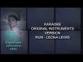 Run, Leona Lewis (Karaoke Original instrumental version with choir)