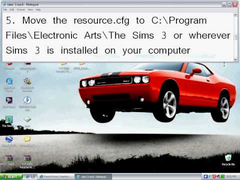 comment installer objects sims 3