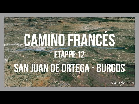 Etappe 12 -  San Juan de Ortega – Burgos | Camino Francés | Jakobsweg Spanien | GPS-Track