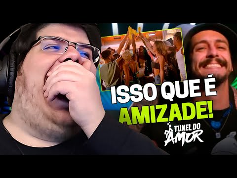 CASIMIRO REAGE: TÚNEL DO AMOR T2EP1 - O JOVEM É UMA PARADA, NÉ? (pt 1) | Cortes do Casimito