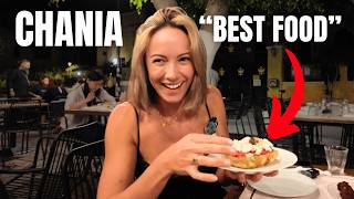 Travel vlog - 24 Hours In CRETE - We Tried The BEST Food in Chania 🇬🇷