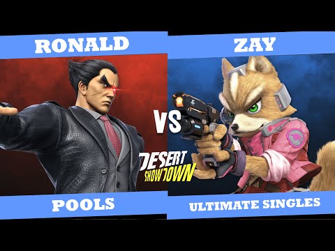 Desert Showdown 2 | Pools - Ronald (Kazuya) Vs. Zay (Fox)