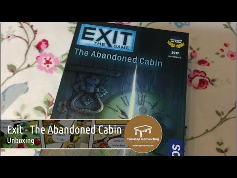 Exit: The Game - The Abandoned Cabin (Unboxing)