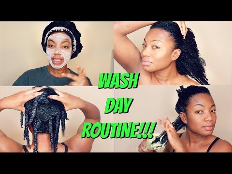 Updated Wash Day Routine |Using Jaded Tresses Products + Hair Tips Video
