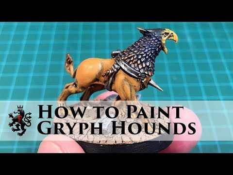 How to Paint Gryph Hounds - Stormcast Eternals - Age of Sigmar