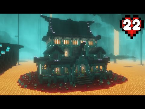 Building a FROGLIGHT FARM in Hardcore Minecraft (#22)