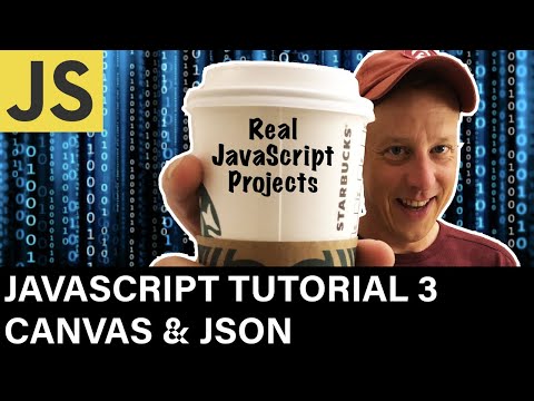 JavaScript Tutorial 3 Canvas JSON