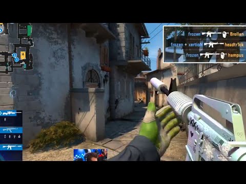 Frozen eco cobra doing 3 kills in a row | NIP vs MOUZ