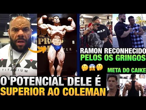 JORLAN EXALTA SHAPE DO RAMON + RAMON SENDO RECONHECIDO PELOS GRINGOS + CAIKE E MORAES