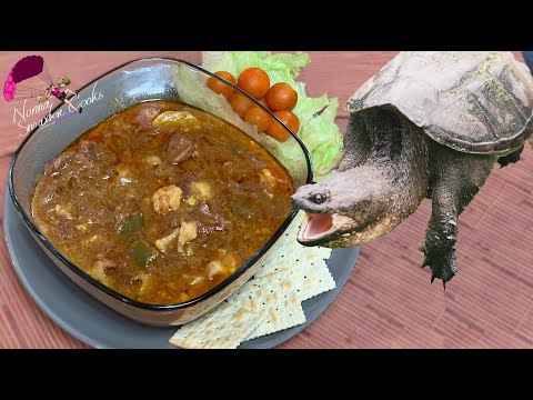 Turtle Soup... Nutritious and Delicious