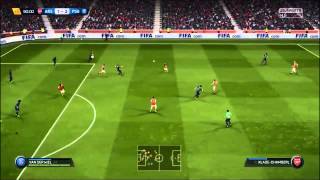 preview picture of video 'Fifa 15 gameplay PS4 Cool Cavani goal'